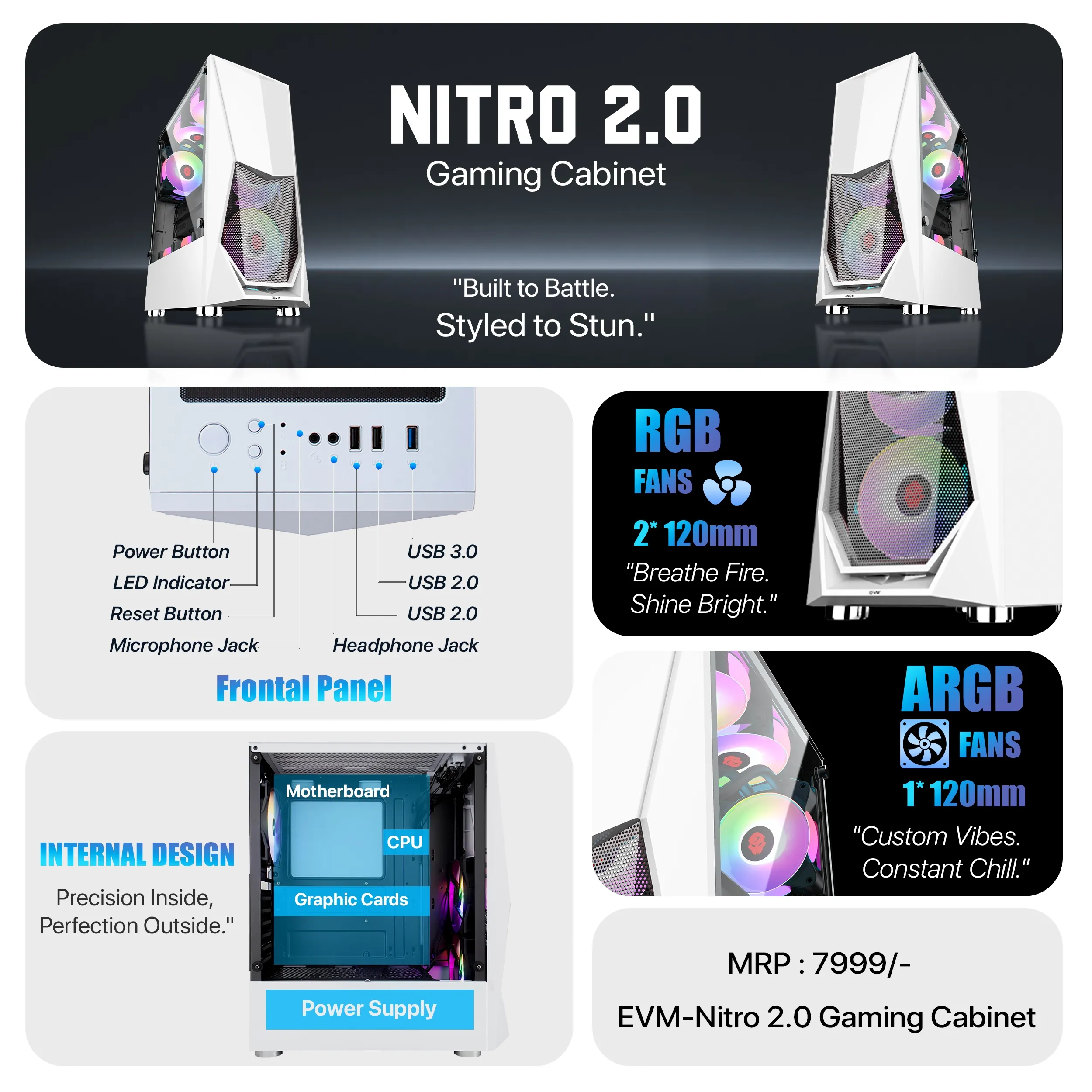 EVM Gaming Cabinet Nitro-2.0 view 3